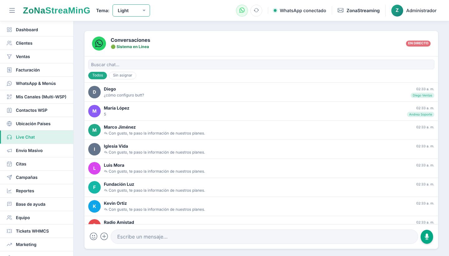 Live Chat