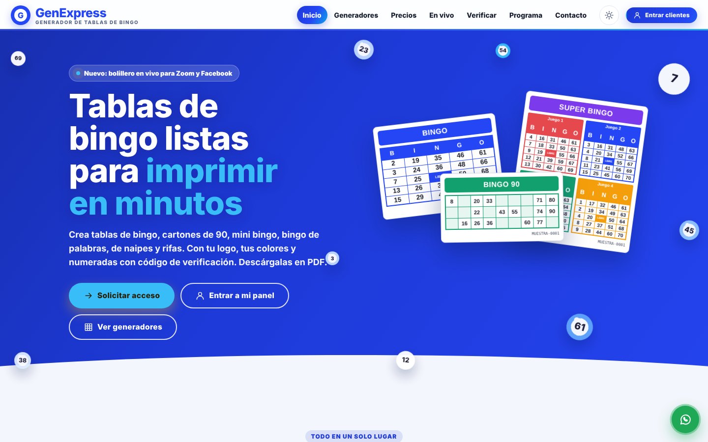 GenExpress · Web