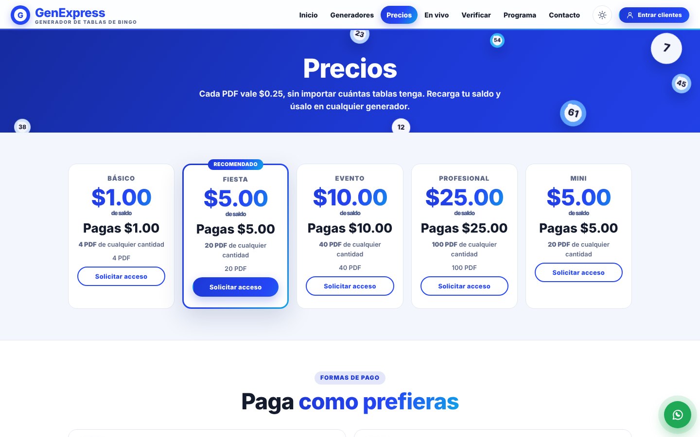 Precios
